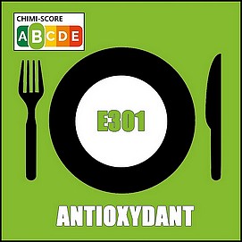 E301 additif alimentaire Antioxydant Ascorbate de sodium